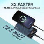 Load image into Gallery viewer, Portronics Luxcell B 10K 10000mAh 22.5W Fast Charging Power Bank.