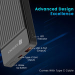 Load image into Gallery viewer, Portronics Luxcell B12 10000mAh Power Bank.