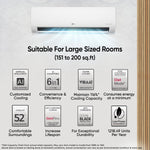 Load image into Gallery viewer, LG 3 Star (2.0 Ton) Split AC with AI Convertible 6-in-1 Cooling.
