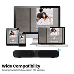 Load image into Gallery viewer, Portronics Decibel 20 – 16W Wireless Soundbar Speaker.