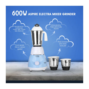 Aspire’s Electra Mixer Grinder with Spatula - 600W