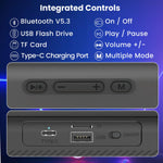 Load image into Gallery viewer, Portronics Plugs 3 - 15W Wireless Speaker with RGB Lights.