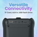 Load image into Gallery viewer, Portronics Apollo One - 20W Bluetooth Speaker with Wireless Karaoke Mic.