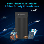 Load image into Gallery viewer, Portronics Luxcell B12 10000mAh Power Bank.