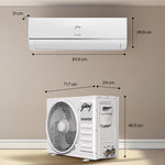 Load image into Gallery viewer, Godrej AC 1 Ton 3 Star Inverter Split