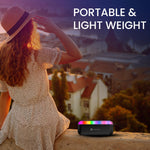 Load image into Gallery viewer, Portronics Plugs 3 - 15W Wireless Speaker with RGB Lights.