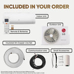 Load image into Gallery viewer, LG 3 Star (1.5 Ton) Split AC – 2025.