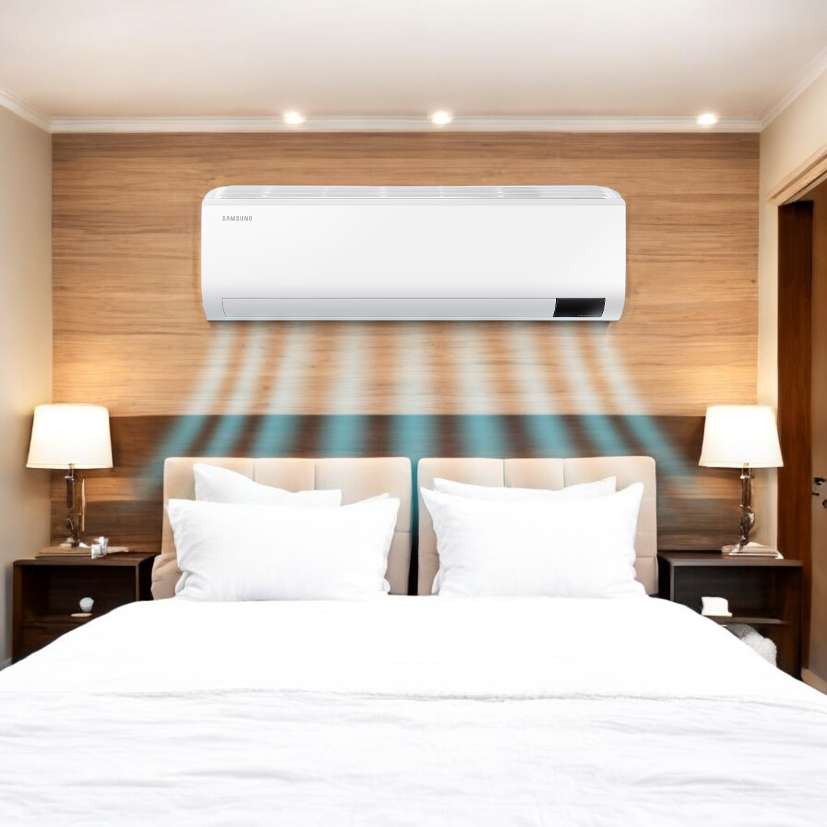 Samsung Bespoke AI Ton Star Split Inverter AC (Non WindFree, Plain White)