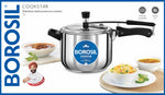 Load image into Gallery viewer, Borosil Stainless Steel Pressure Cooker 5L