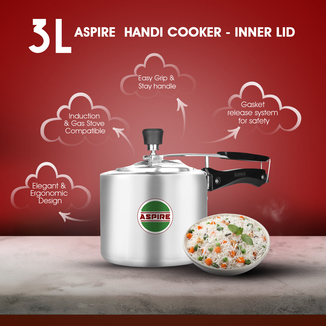 Aspire Pressure Cooker 3 Litre
