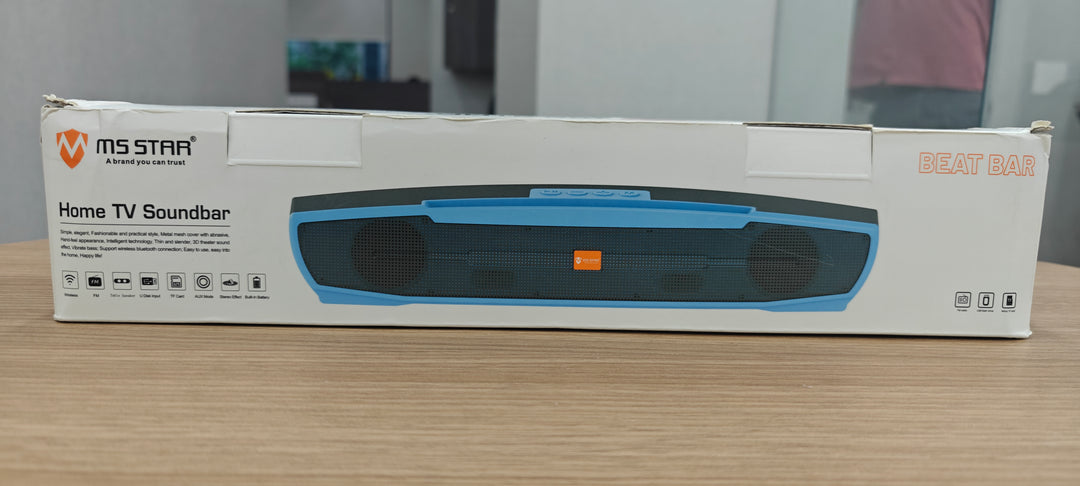 MS STAR  Beat bar Home Tv  Soundbar 10w