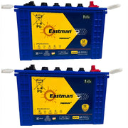E-Rickshaw Battery Eastman – Set of 2 units-125Ah
