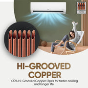 LG 3 Star (1.5 Ton) Split AC – 2025.