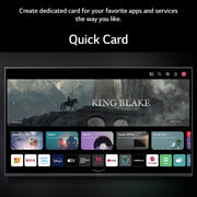 LG 139 cm (55 inches) UR75 Series 4K Ultra HD Smart LED TV.