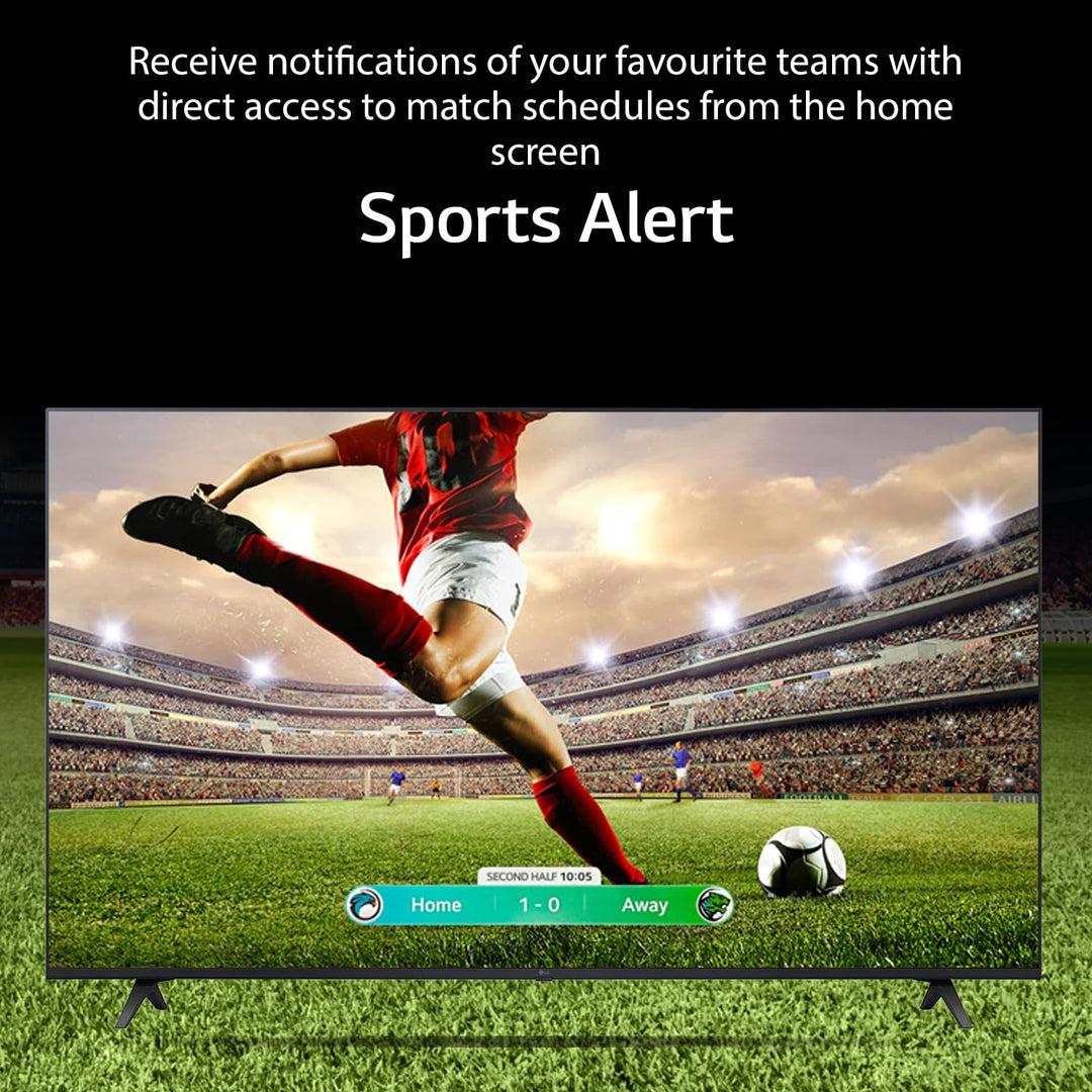 LG 139 cm (55 inches) UR75 Series 4K Ultra HD Smart LED TV.