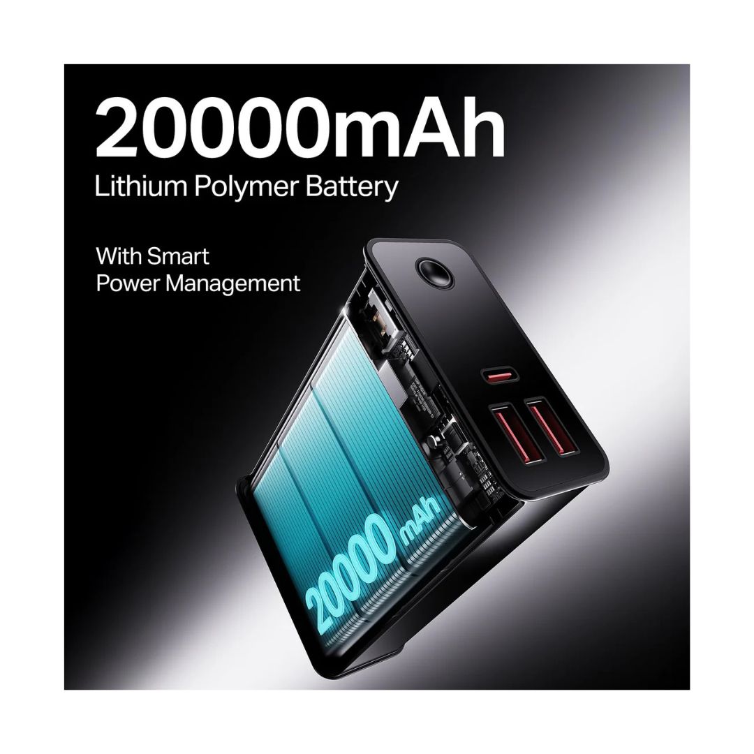 boAt Energyshroom PB400 Pro 20000mAh Power Bank