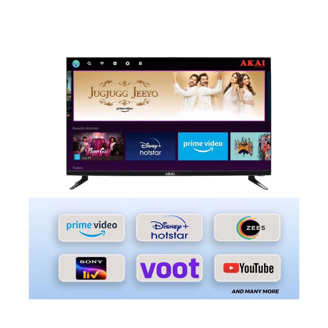 Akai 80 cm (32 Inch) HD Ready Smart LED TV
