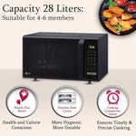Load image into Gallery viewer, LG Microwave Oven Convection 28L-MC2846BG