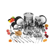 Stainless Steel Dinner Set- 101 Pieces