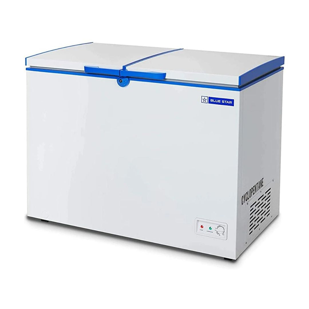 Blue Star 310 litres Double Door Deep Freezer
