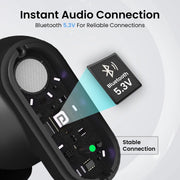 Portronics Harmonics Twins S16 Smart TWS Bluetooth Earbuds.