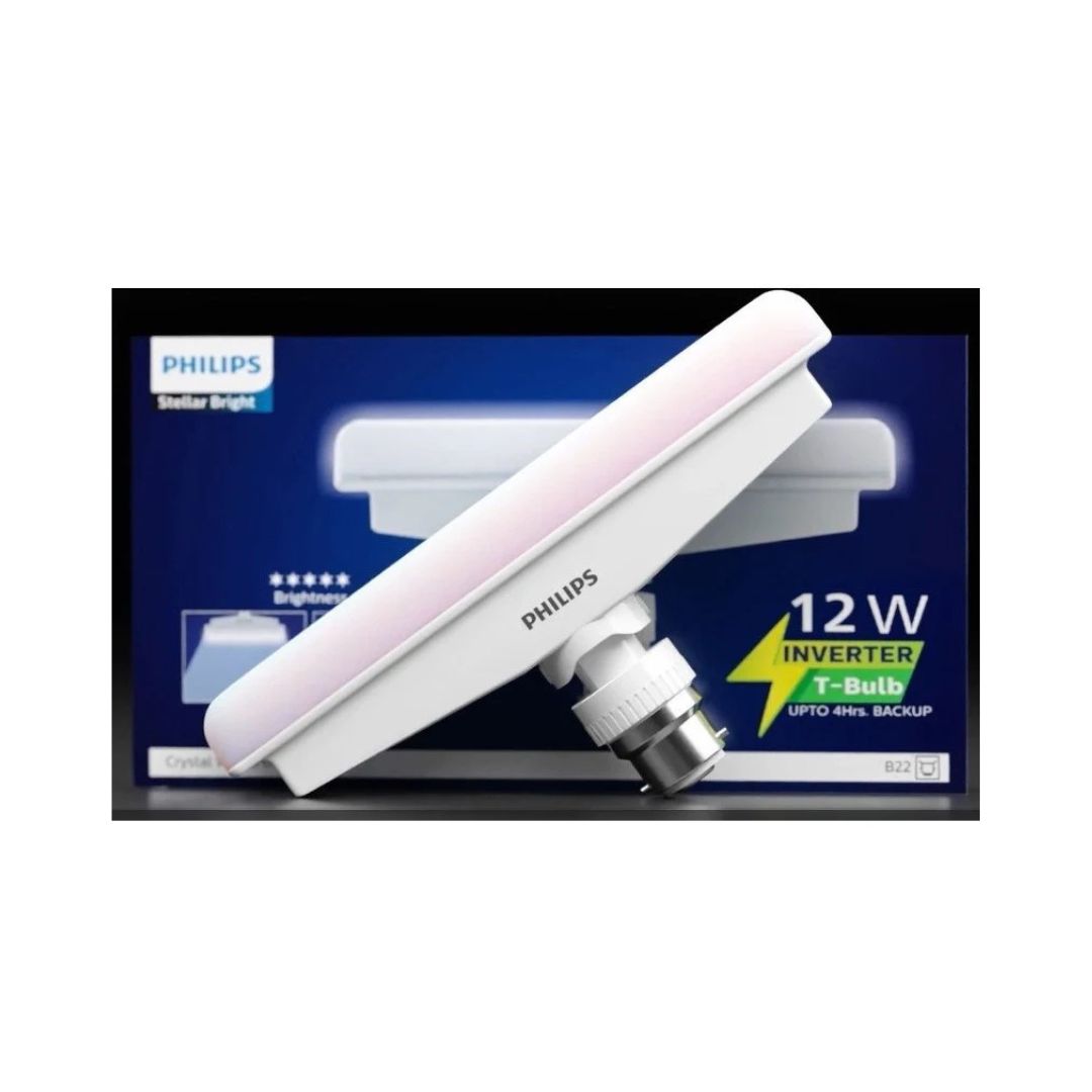 Philips T-Lamp (12W) LED Rechargeable Inverter Bulb