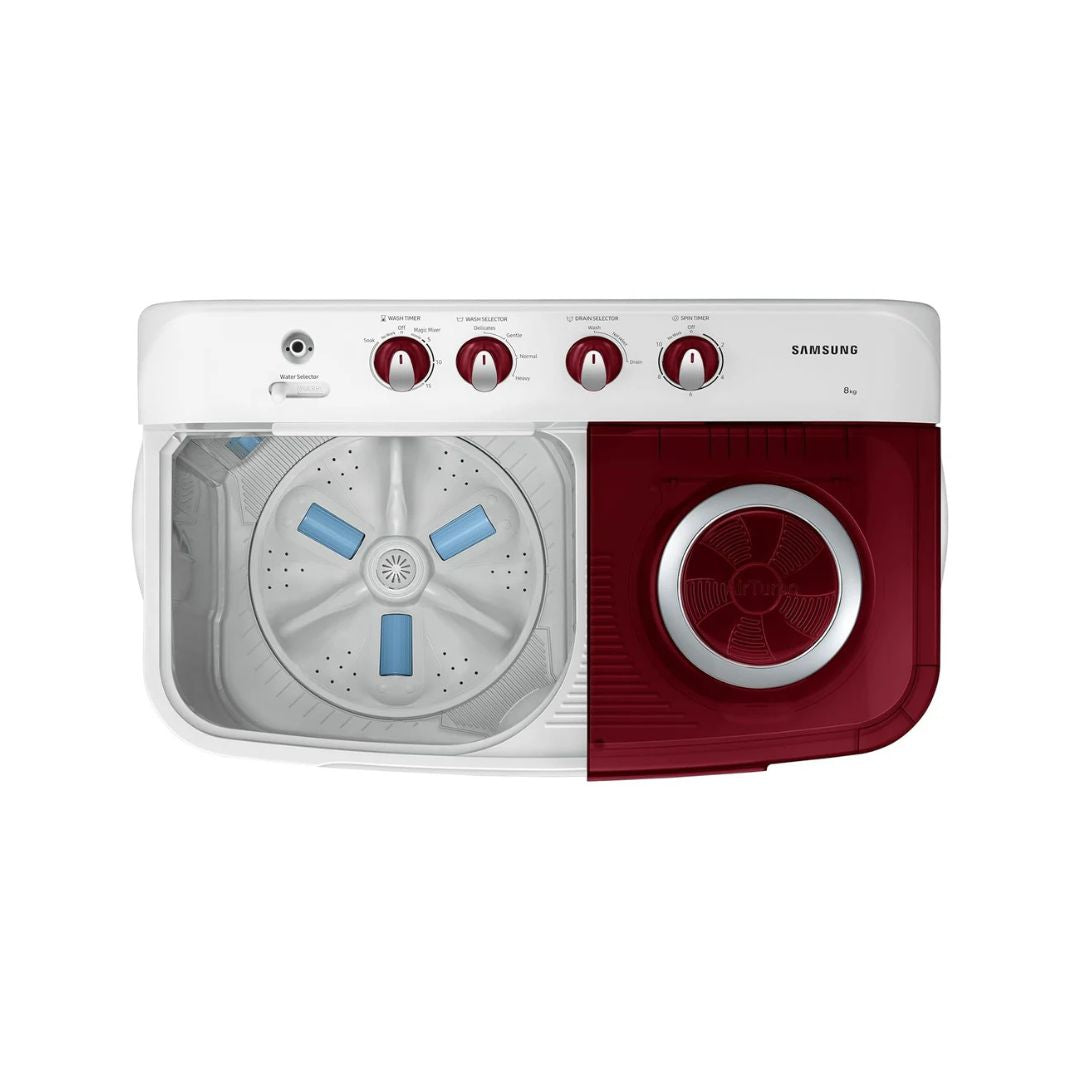 Samsung Semi-Auto Washing Machine Top Load 5 Star 8Kg-WT80C4000RR