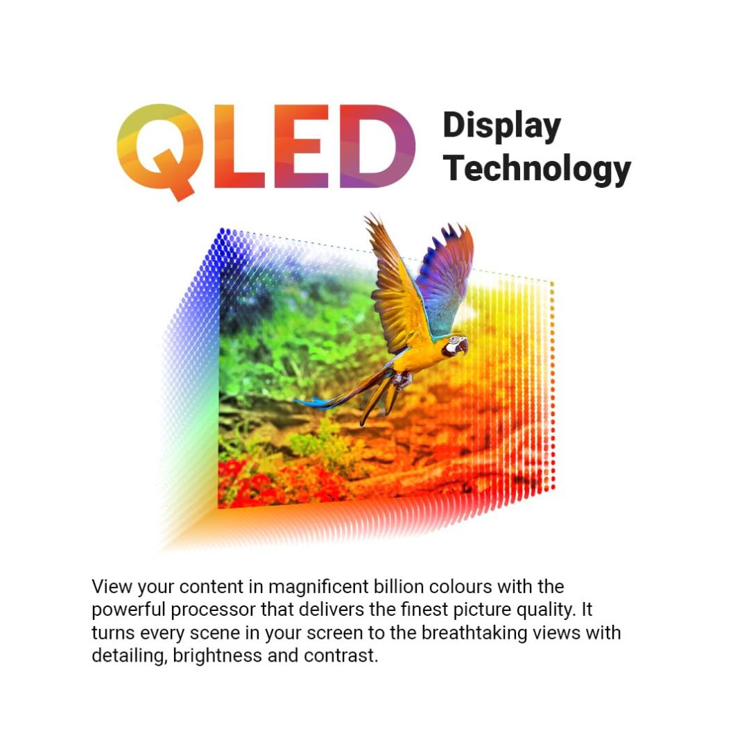 Akai 165 cm (65 Inch) QLED 4K UHD Google TV