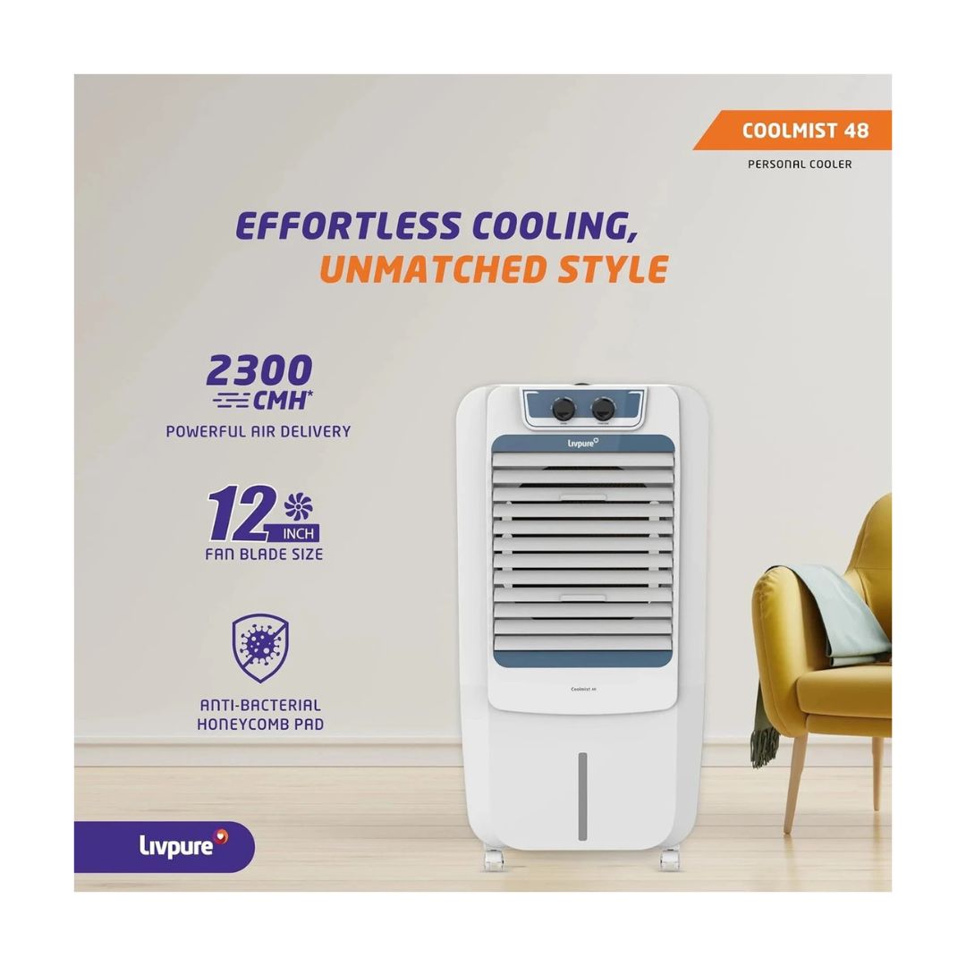 Livpure Coolmist Air Cooler 48L