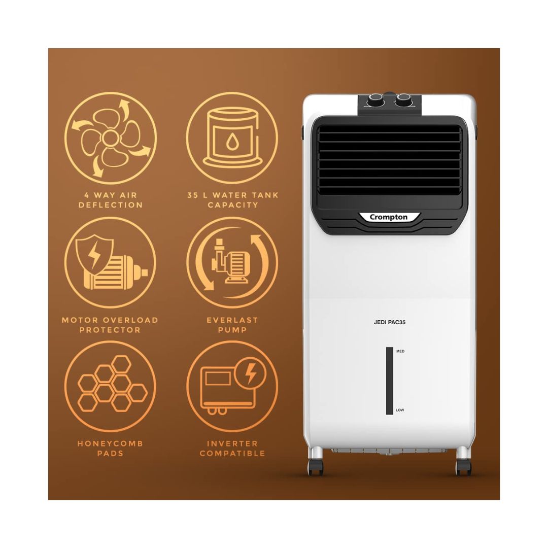 Crompton Jedi PAC 35 Litre Personal Air Cooler