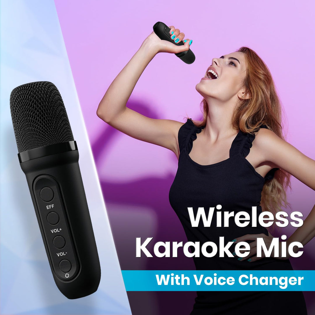 Portronics Apollo One - 20W Bluetooth Speaker with Wireless Karaoke Mic