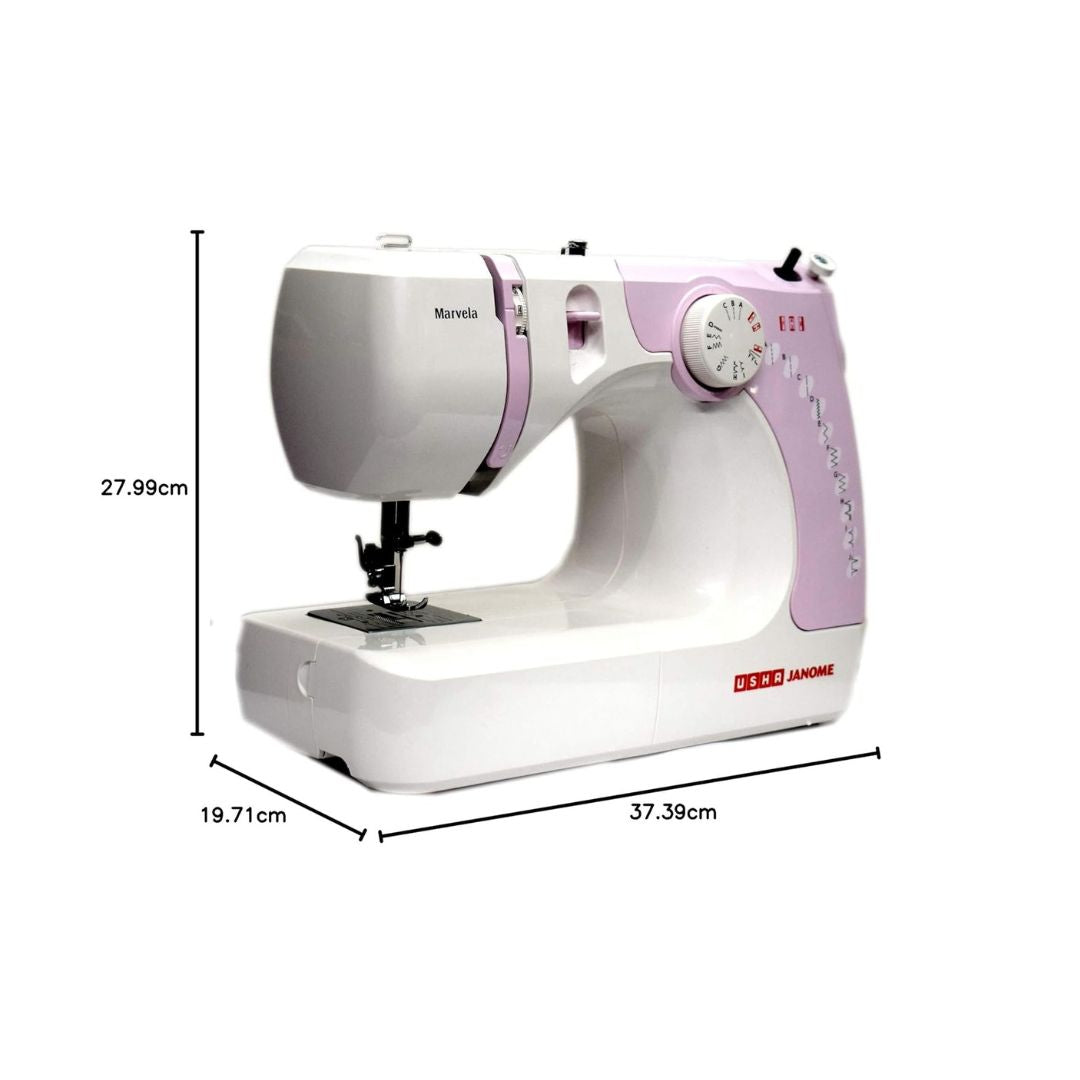 Usha New marvela Pink Electric Sewing Machine