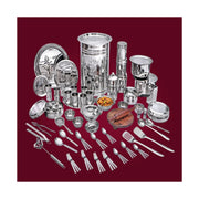 Stainless Steel Dinner Set- 101 Pieces