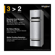 Whirlpool Ref 235 L Frost Free Triple-Door-FP-253D