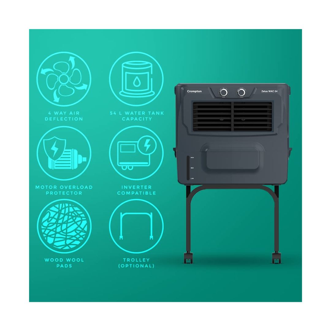 Crompton Zelus WAC 54L Window Air Cooler