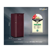 Whirlpool Ref 184 L Direct Cool Single Door 2 Star-72498