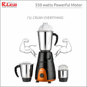 Rico Mixer Grinder - 550W.