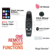 Akai 165 cm (65 Inch) QLED 4K UHD Google TV