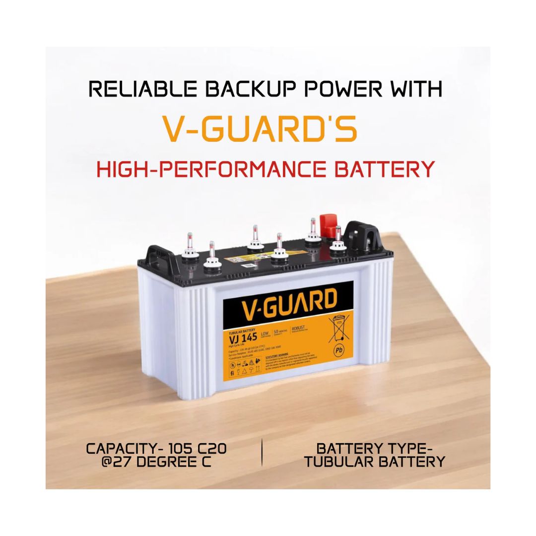 V-Guard Battery 135Ah-VJ145