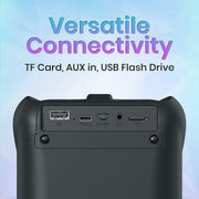 Portronics Apollo One - 20W Bluetooth Speaker with Wireless Karaoke Mic.