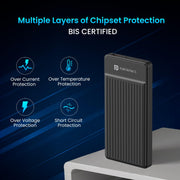 Portronics Luxcell B12 10000mAh Power Bank.