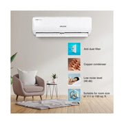 VOLTAS 1 TON 3 STAR INVERTER SPLIT AC (123V VECTRA)