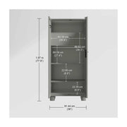 GODREJ INTERIO Almirah M2 2-Door Steel Almirah