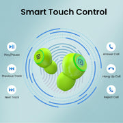 Portronics Harmonics Twins S13 Smart TWS Bluetooth Earbuds.