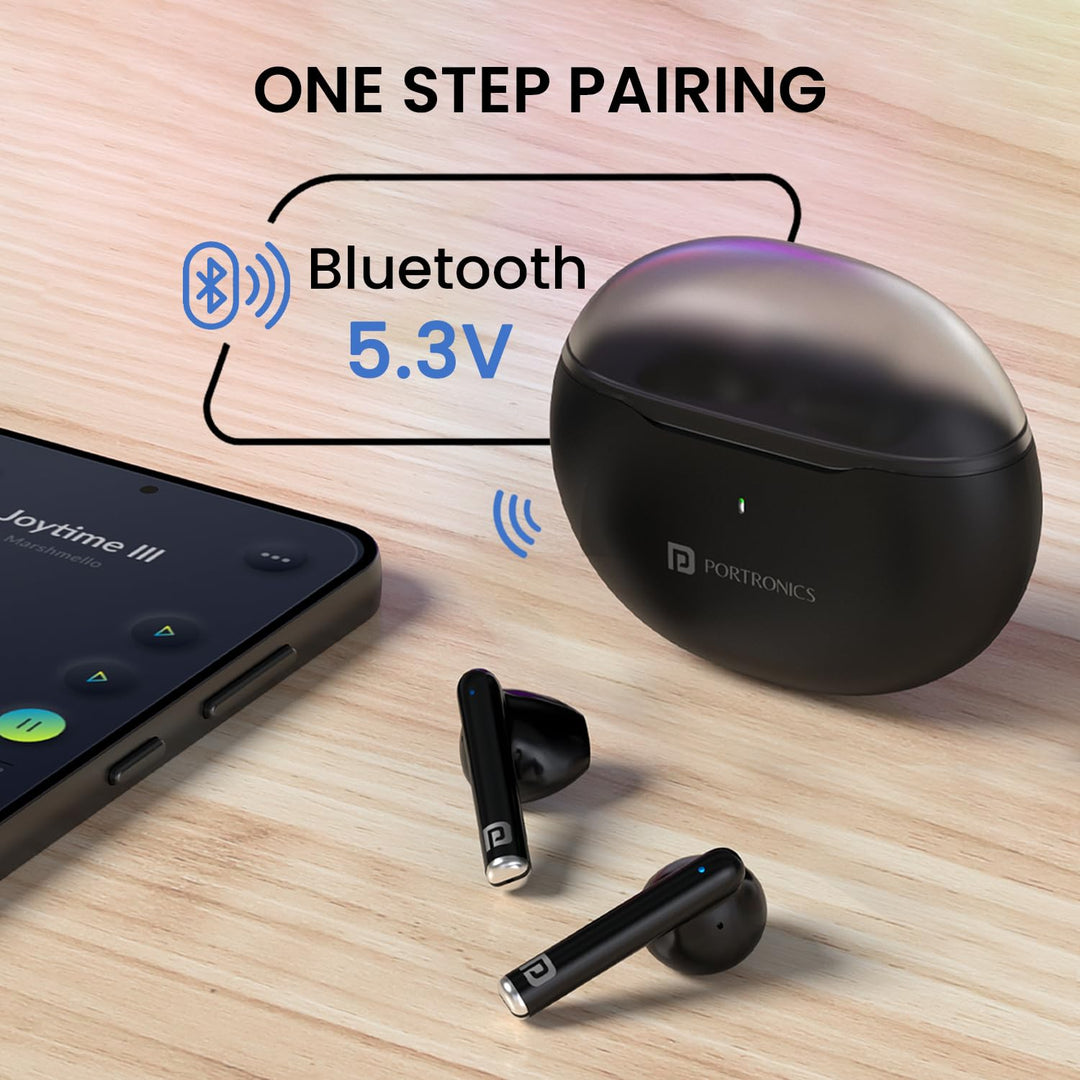 Portronics Harmonics Twins S20 Smart TWS Bluetooth Earbuds