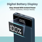 Portronics Luxcell B 10K 10000mAh 22.5W Fast Charging Power Bank.