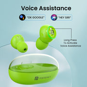 Portronics Harmonics Twins S13 Smart TWS Bluetooth Earbuds.