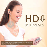 Portronics Conch Sigma Type-C Earphones with Magnetic Earbuds.