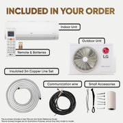 LG 3 Star (1.5 Ton) Split AC – 2025.