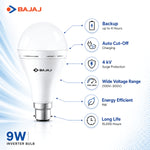 Load image into Gallery viewer, Bajaj Bulb - CDL (9W) Rechargeable Inverter Bulb